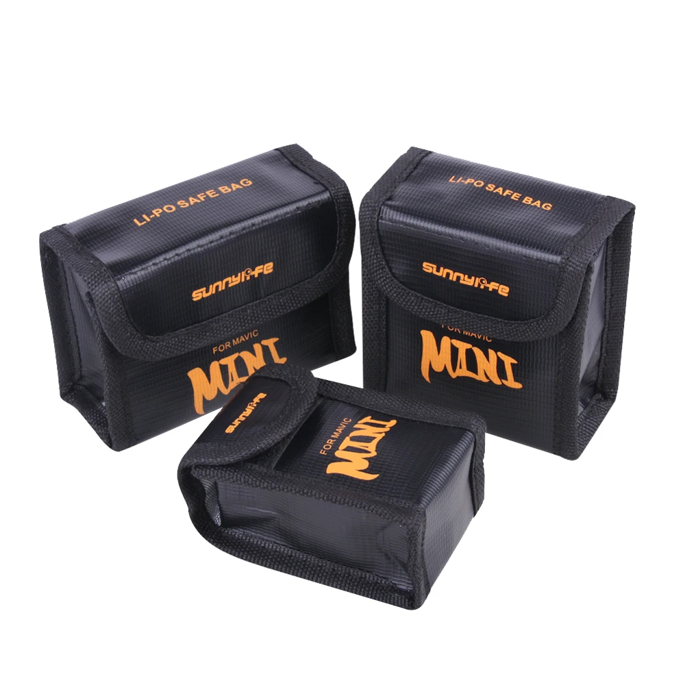 Hot Sale NFY Battery Storage Bag for DJI Mavic Mini LiPo Safe Bag Heat Resistance Explosion Proof Radiation Protection Bag for DJI Mavic Mini 