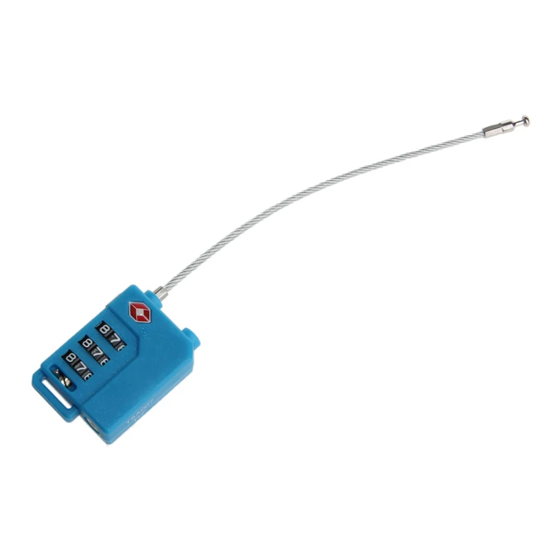 

1Pc TSA Resettable 3 Digit Combination Travel Luggage Suit Code Lock Padlock