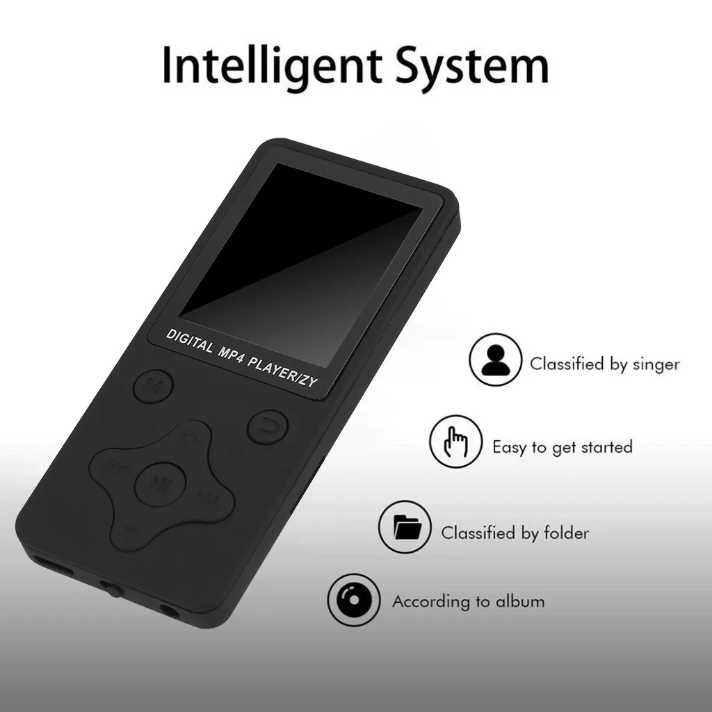 Bluetooth MP4 плеер Спорт Walkman портативный музыкальный плеер ЖК-экран FM радио видеоигры кино поддержка карта памяти TF z0829