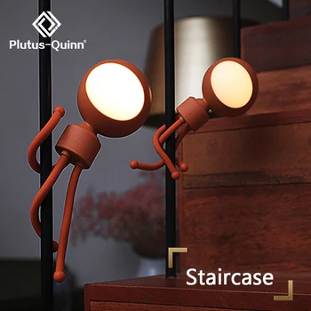 

Timing Adjustable Voice Control USB LED Touch Night Lights For Home Wardrobe Staircase Bedroom Cabinet As Children's Gift Lamp