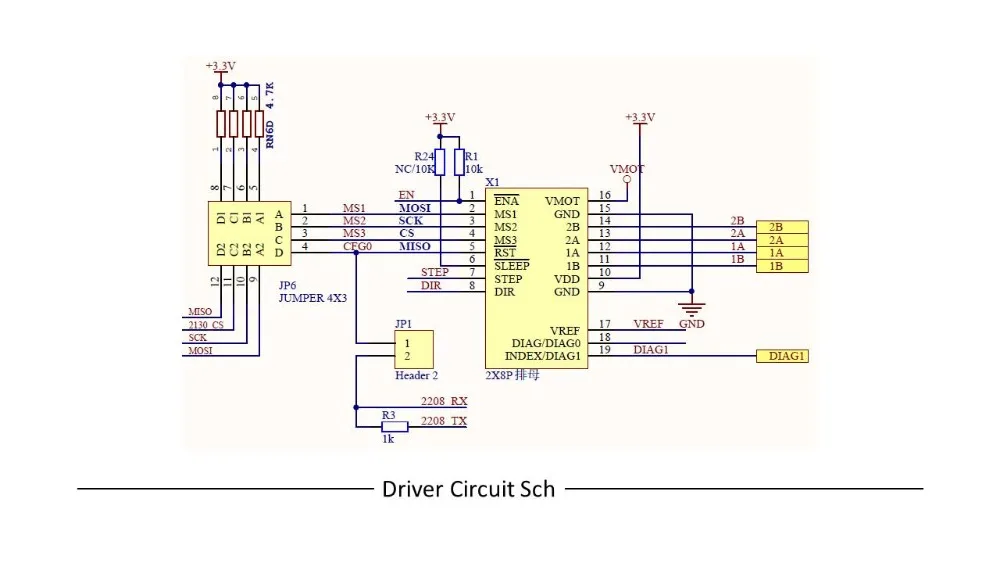 S6 V1.2 плата управления 32 бит с 4 шт. TMC2208 UART Драйвер шагового двигателя Летающий провод MX разъем VS F6 V1.3 SKR V1.3