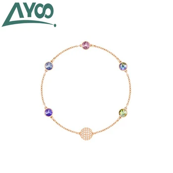 

AYOO High-quality SWA series invisible , colorful look suitable for women's all-round Bracelet