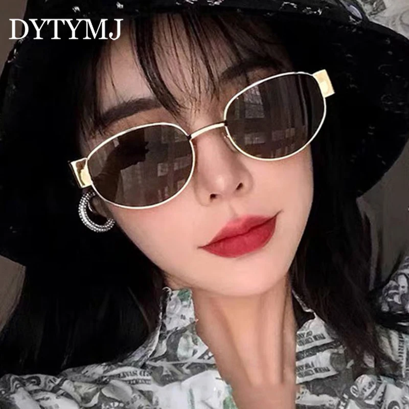 

DYTYMJ 2020 Oval Retro Sunglasses Women Vintage Eyeglasses Women Luxury Brand Glasses For Women/Men Designer Gafas De Hombre