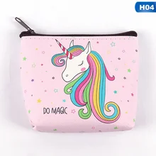 Милый девочки; дети кошельки Держатель животных единорог; Фламинго Для женщин Мини кошельки деньги мешок детей мешок застежки-молнии подарок