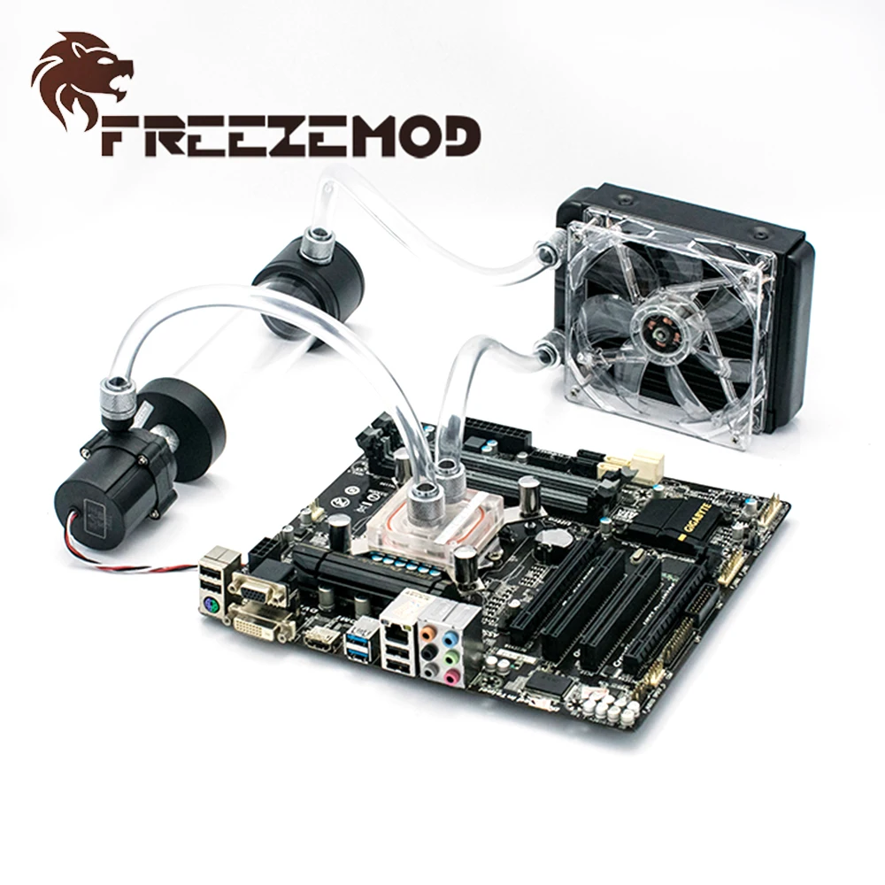 FREEZEMOD комплект водяного кулера мягкая трубка 120 мм шланг радиатора труба