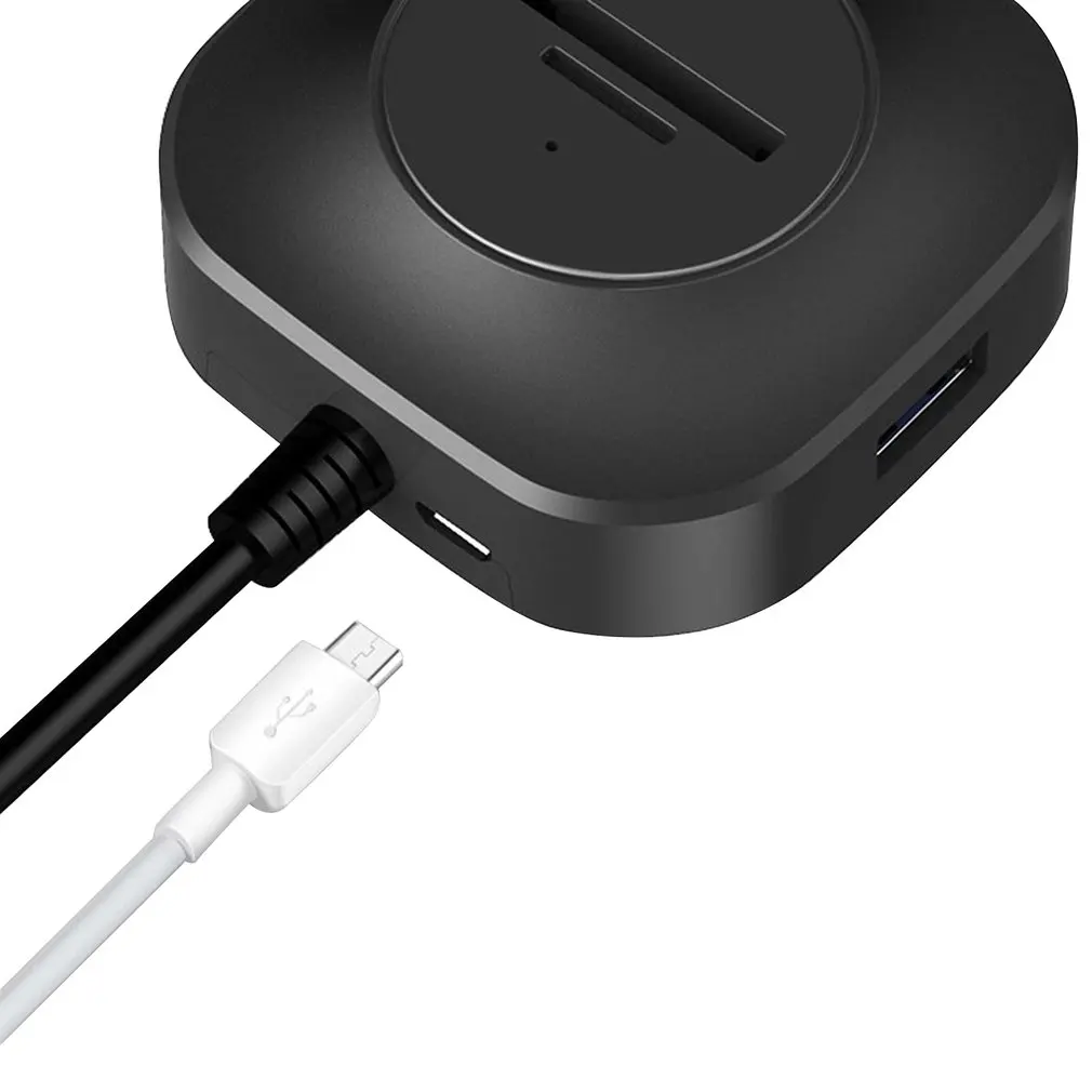 Usb-хаб Многофункциональный USB разветвитель с Питание Интерфейс 4 Порты usb адаптер высокое Скорость концентратор для ПК компьютер