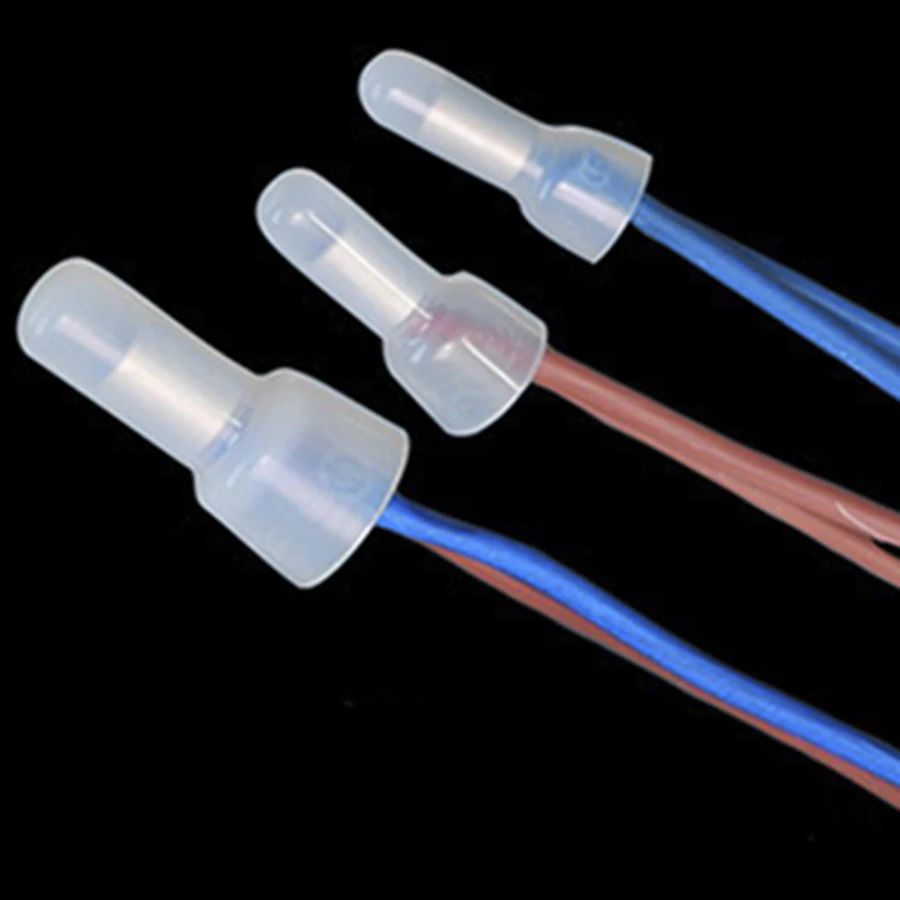 Description Picture 3 of itemClosed End Crimp Caps Electrical Wire Cable Terminals Connectors CE1X CE2x CE5x Splice Tin Plating Cable Lugs Electric Sertir