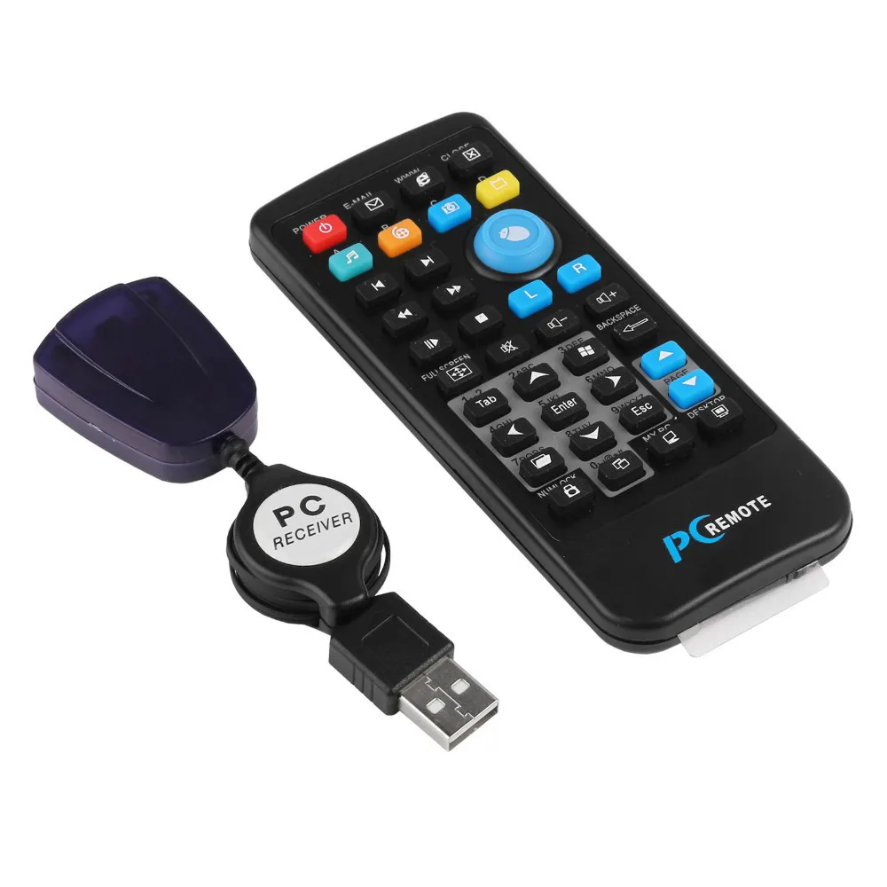 Universal Portable Wireless PC Remote Control USB Controller Fly Mouse