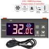 STC-3000 Digital Temperature Controller Thermostat Thermoregulator Temperature Sensor Relay Heating Cooling Incubator 40%off ► Photo 1/6