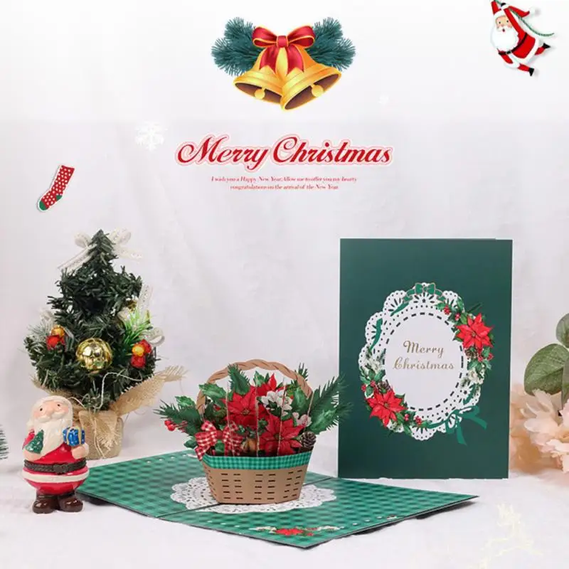 Cartes De Vœux De Noel Et De Remerciement En 3d Lettres De Vœux Du Nouvel An 22 Decorations De Fete En Famille Fete Noel Ventelh