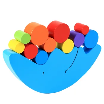 

Moon Balancing Frame Baby Early Learning Toy Montessori Teaching Aids Moon Balance Colorful Early Development Wood Blocks Toys