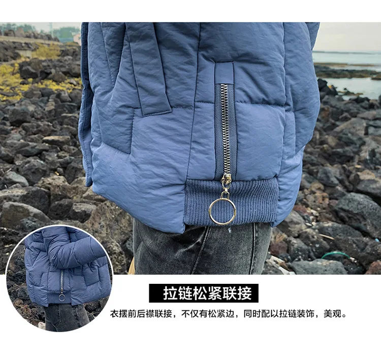 Женская одежда Amoy поставка товаров короткий пуховик хлопковая стеганая одежда зимняя женская куртка с капюшоном хлопковая стеганая куртка