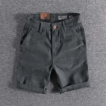 

2020 new European and American street fashion high quality twill youth shorts summer men's casual wear cotton trouser sale 0138