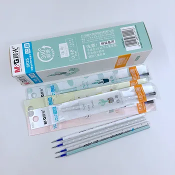 

(20 Pieces/Lot) M&G School Stationery Erasable Gel Pen Refills 0.38mm Blue Ink Needle Nib Office Writing Supplies M6625