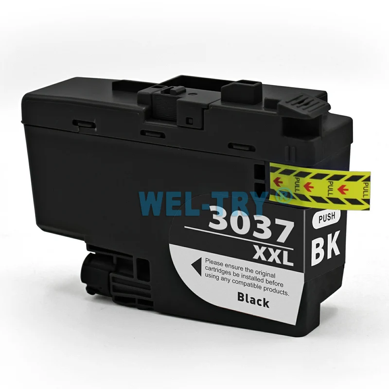 LC3037 XXL чернильный картридж для принтера brother MFC-J5845DW MFC-J5945DW MFC-6545DW MFC-J6945DW, полный набор чернил с чипами, LC3037 чернила с пигментом