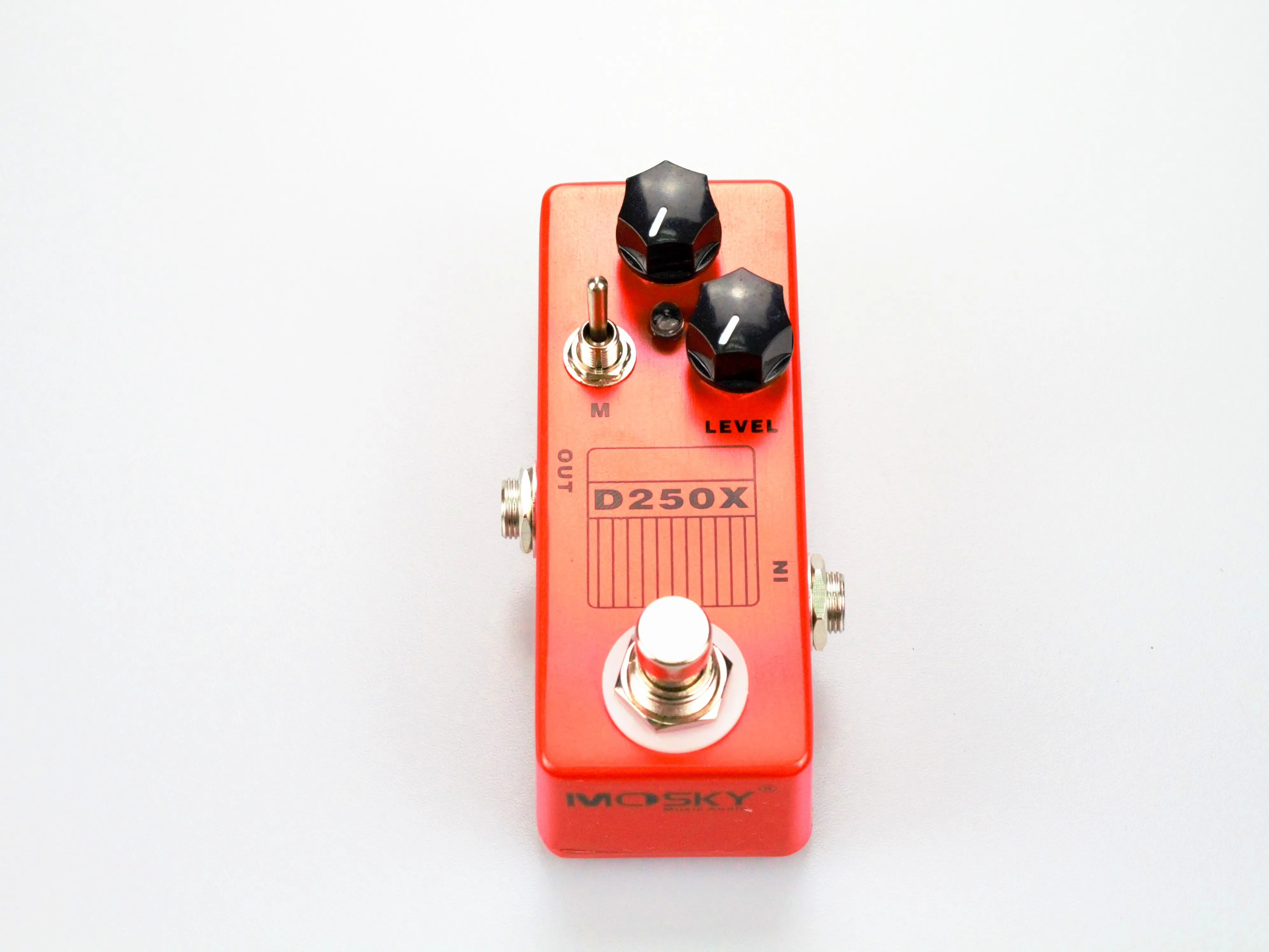 MOSKYAudio D250X предусилитель педаль для гитарного эффекта овердрайв