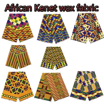 

Ankara African Wax Print Fabric Real Veritable Wax 100% Cotton 6 Yards Diy Sewing nigerian fabric for african dress