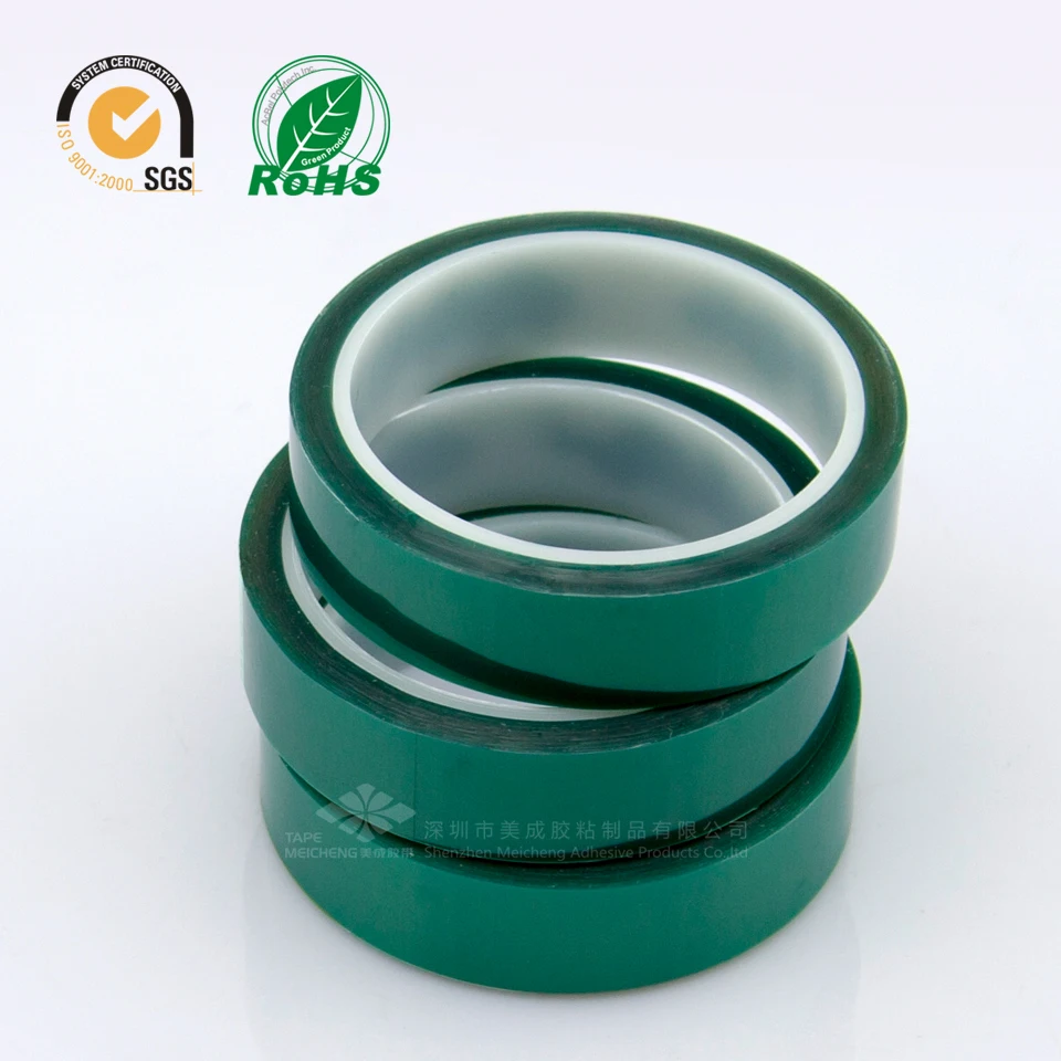 

Thicket Green High Temperature Tape Pet High Temperature Electroplated Green Tape Spray Protective Tape Adhesive Material