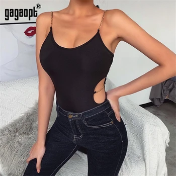 

Gagaopt Sexy Bodysuit Women Bodysuit Overalls Female Slim Rompers 2020 Bodycon Party Body Suit