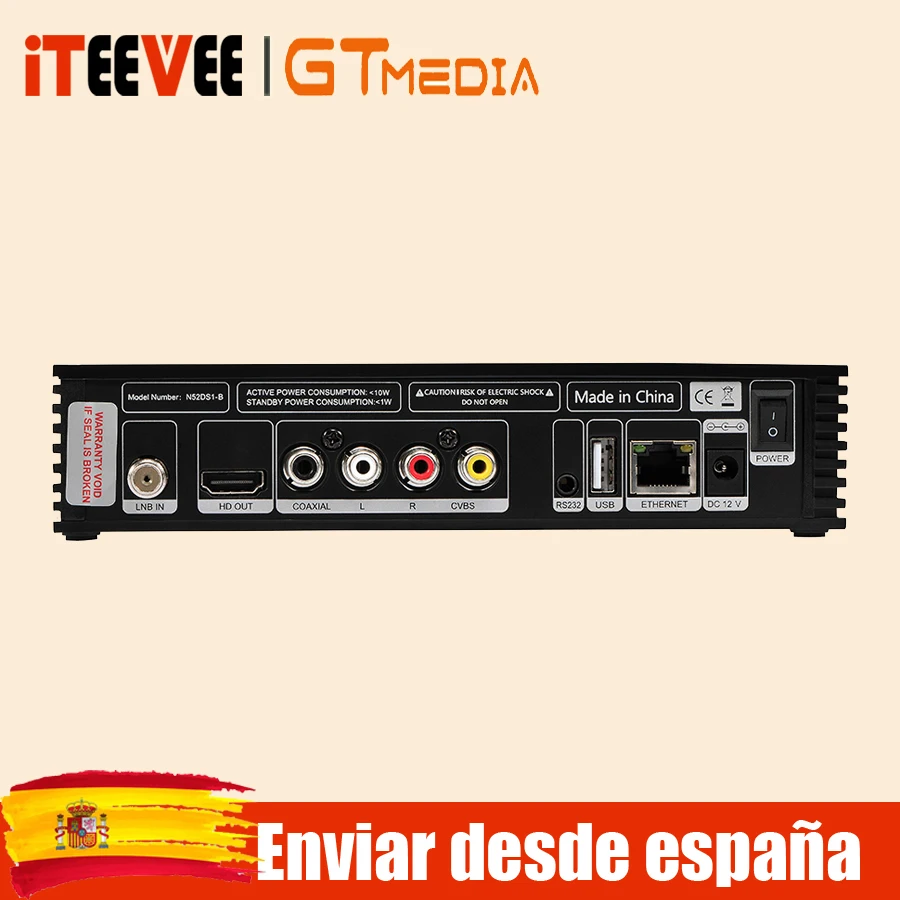 GTMEDIA V8 NOVA синий спутниковый приемник DVB S2 встроенный WIFI Ethernet power vu biss ccam newcamd