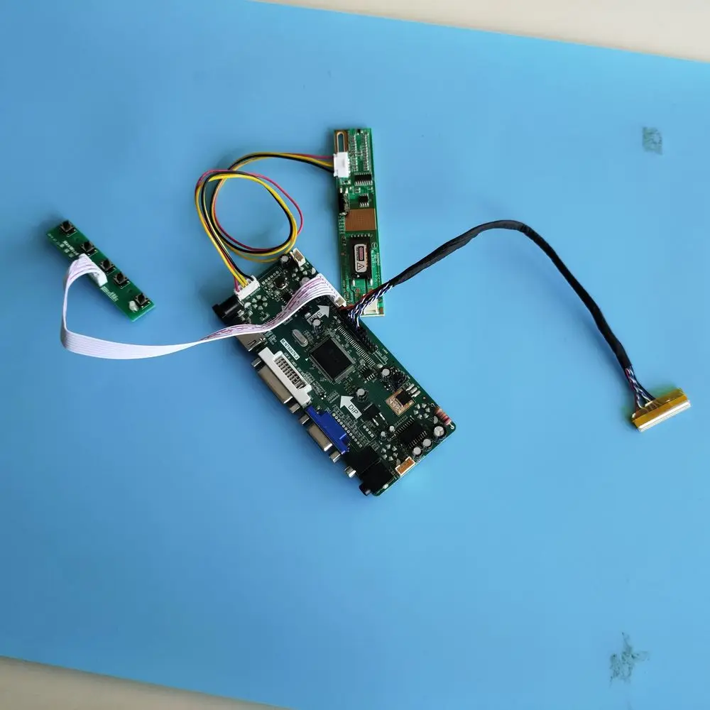 For B150XG02 Screen panel 30pin LVDS VGA HDMI LCD DVI 1 Lamps Monitor Kit 15&quot 1024X768 Controller board | Компьютеры и офис