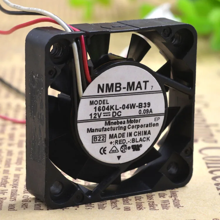 1604KL-04W-B39 4 см 4010 12V 0.09A защиты электродвигателя Вентилятор охлаждения
