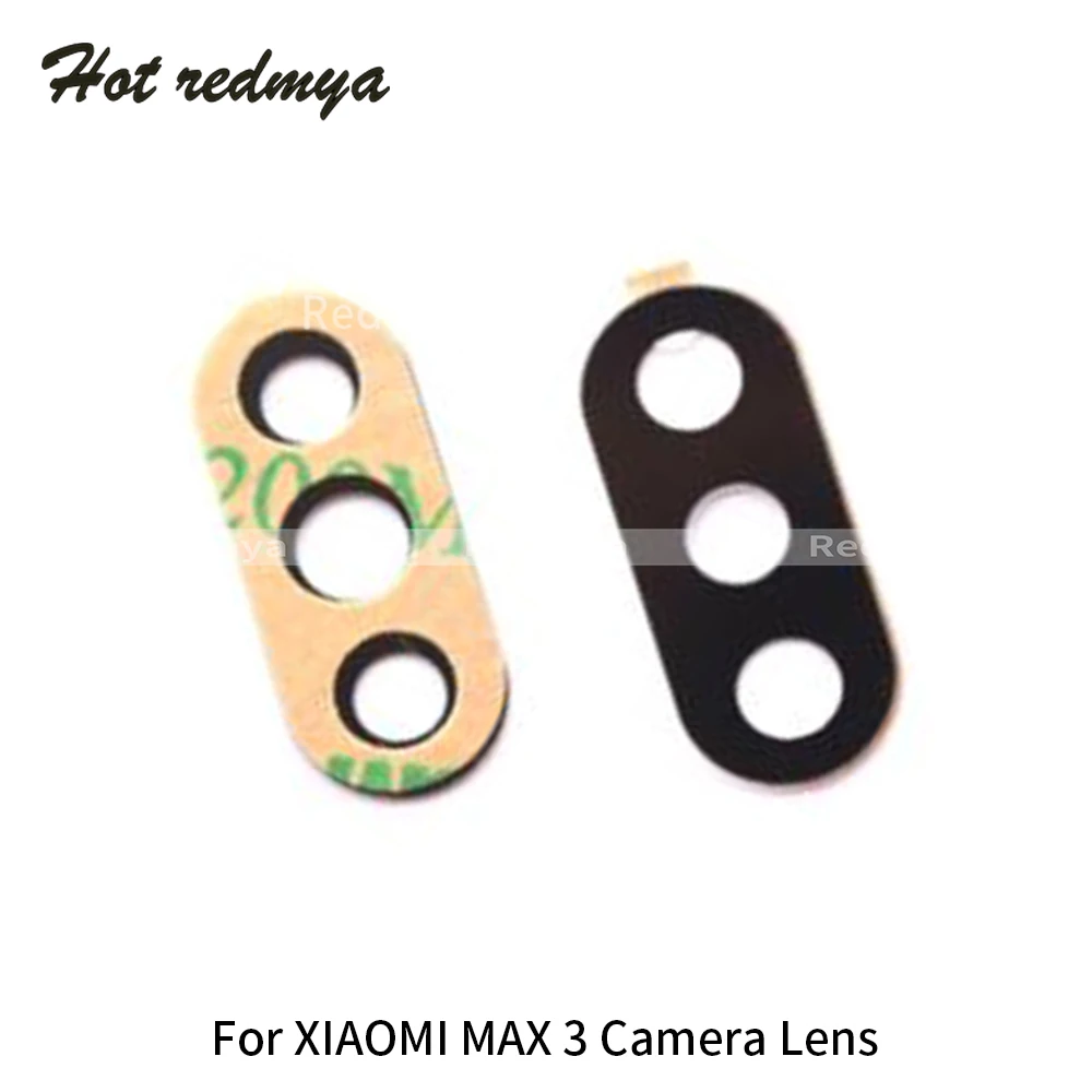 For Mi max 3 Задняя камера со стеклянным объективом для Xiao mi Red mi 5 6 6A plus pro/S2/Y2/Note 4 5 6/mi A1 A2 lite 8 SE/mi x 2 S/mi Max 3 Камера объектив - Цвет: For Mi max 3