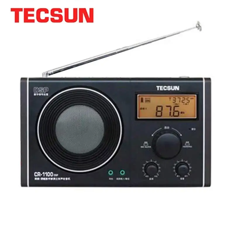 Cena Tecsun CR 1100 DSP AM FM wieża stereo przenośny internet Fm retro radio 87 108 MHz 65 108 MHz 522 1620 kHz AM FM wieża stereo