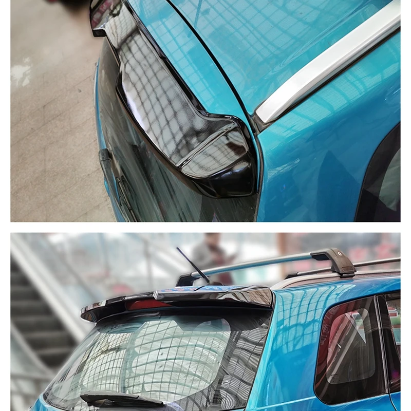 

for suzuki vitara rear spoiler Tail Wing ABS gloss black Auto Rear Trunk Roof Refit Car exterior accessories 2020 2019 2018 2017