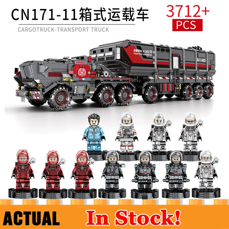 

New Military Special Forces Soldiers Carrier vehicle Truck Compatible Lego SWAT Technic Car Building Blocks Kids Toys