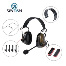 

WADSN COMTAC C2 Tactical Headset Series Headset's Headband Kit Waterproof Battery Cover Military Accessories Shooting Headphone