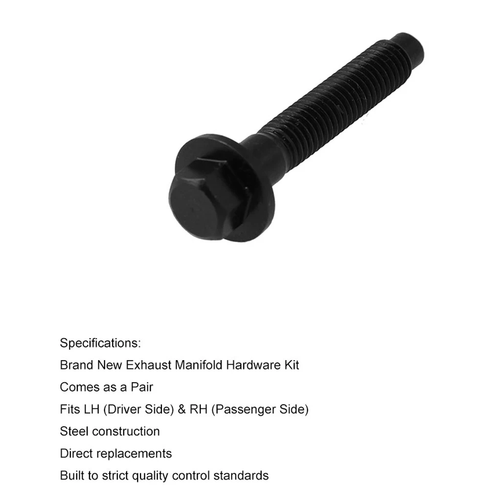 Exhaust Manifold/Header Bolts Compatible For Dodge Durango V8 5.7L 2004