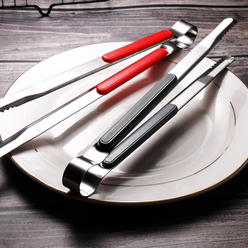 Stainless Steel Barbecue Tongs Multi-functional Food Tongs Bread BBQ Kitchen Tools Accessories Utensils food tongs
