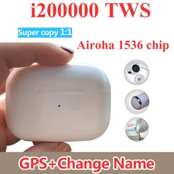 

i200000 TWS Pro bluetooth earphone Squeeze Sensor PK i100000 MX i500 Pro TWS h1 Chip Earbuds Wirless charging PK i90000 i50000