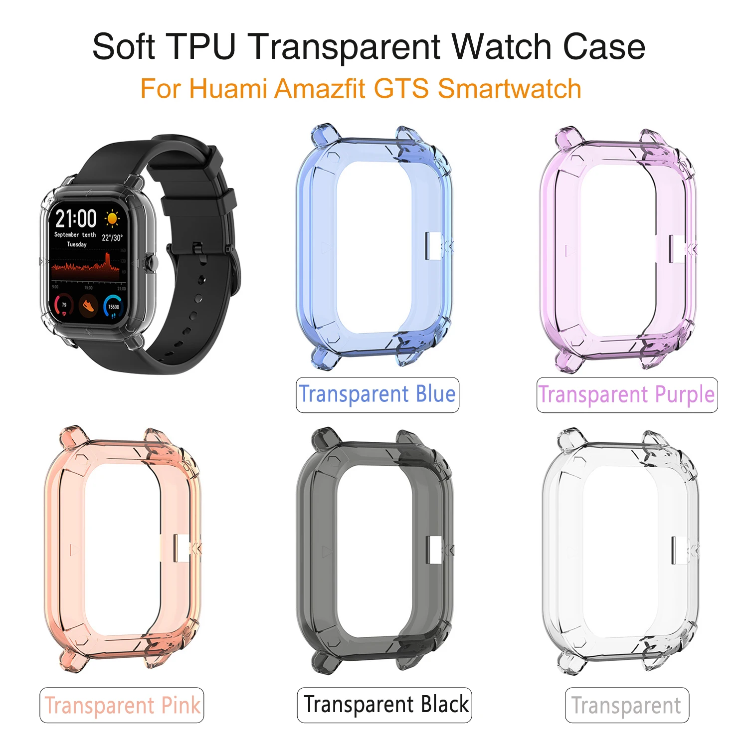 3в1 наручный ремешок для Amazfit GTS чехол TPU металлический Миланский Браслет для Huami Amazfit gts ремешок для экрана Защитная пленка