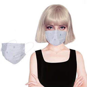 

Disposable Mask Prevent Droplets Personal Mask 3Ply 10/20/30/40/50/60/100PCS Facemask Washable Mascarillas Reutilizables