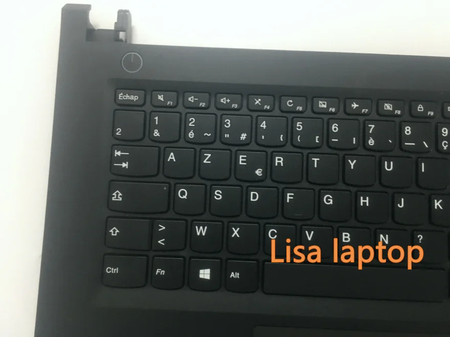 Для lenovo верхний чехол Q 80t8 FP w/KB fr C-Cover с клавиатурой черный с тачпадом E42 с отпечатком пальца 5CB0M32073