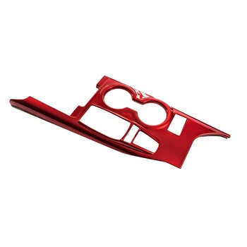 

Car Red Gear Shift Box Panel Frame Cover Trim for Toyota Camry 2018 2019