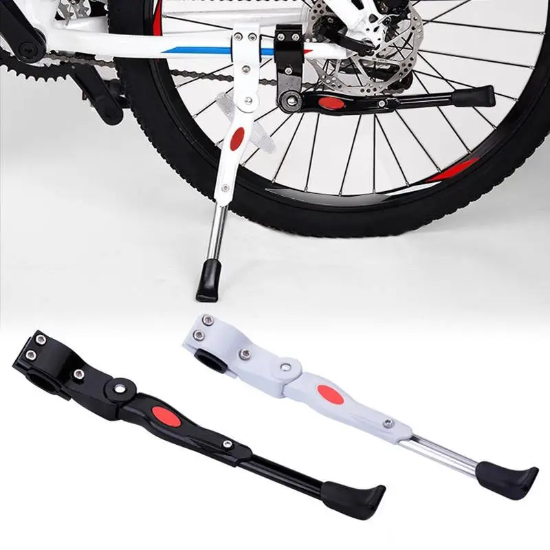 

Adjustable MTB Road Bicycle Prop Side Rear Kick Stand Parking Rack Cycling Parts Mountain Bike Support Side Foot Brace