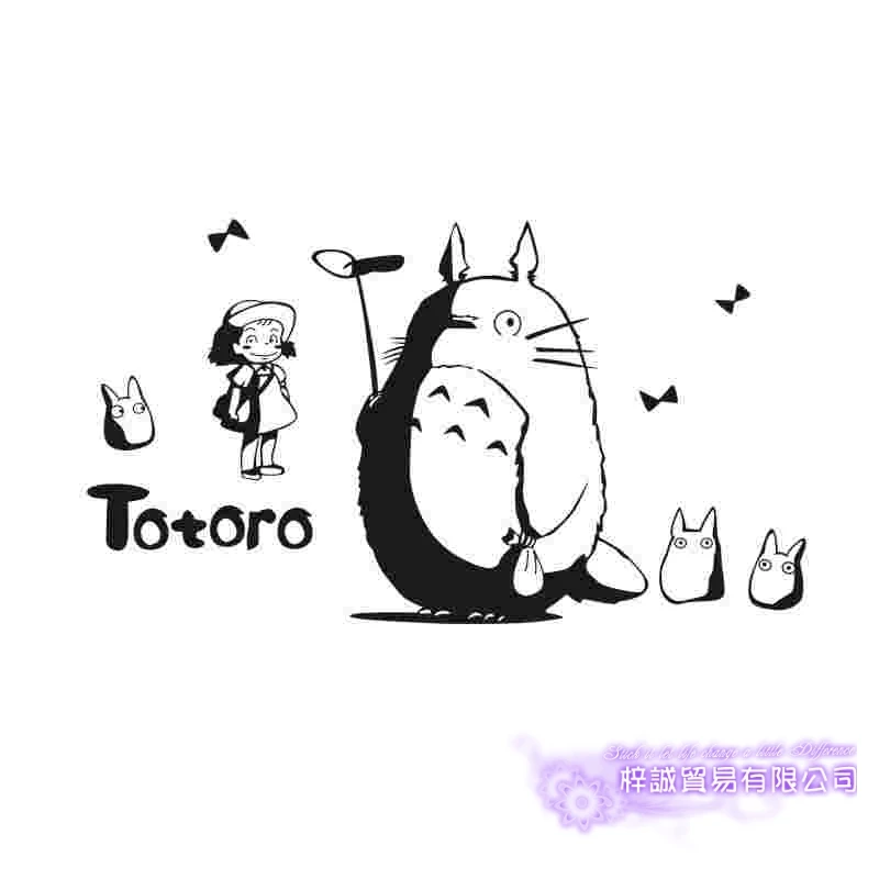 Pegatina Totoro Sticker Anime Cartoon Car Decal Sticker Vinyl Wall Stickers Decor Home Decoration