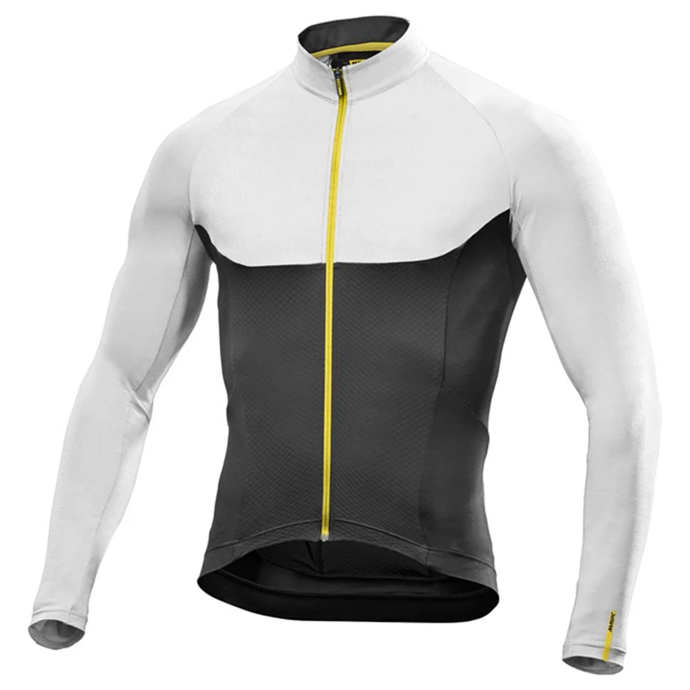 Весна Ropa Ciclismo Hombre MTB с длинным рукавом велосипедный костюм Pro Team Mavic велосипедный костюм открытый мужской Триатлон купальник - Цвет: Long jersey 4