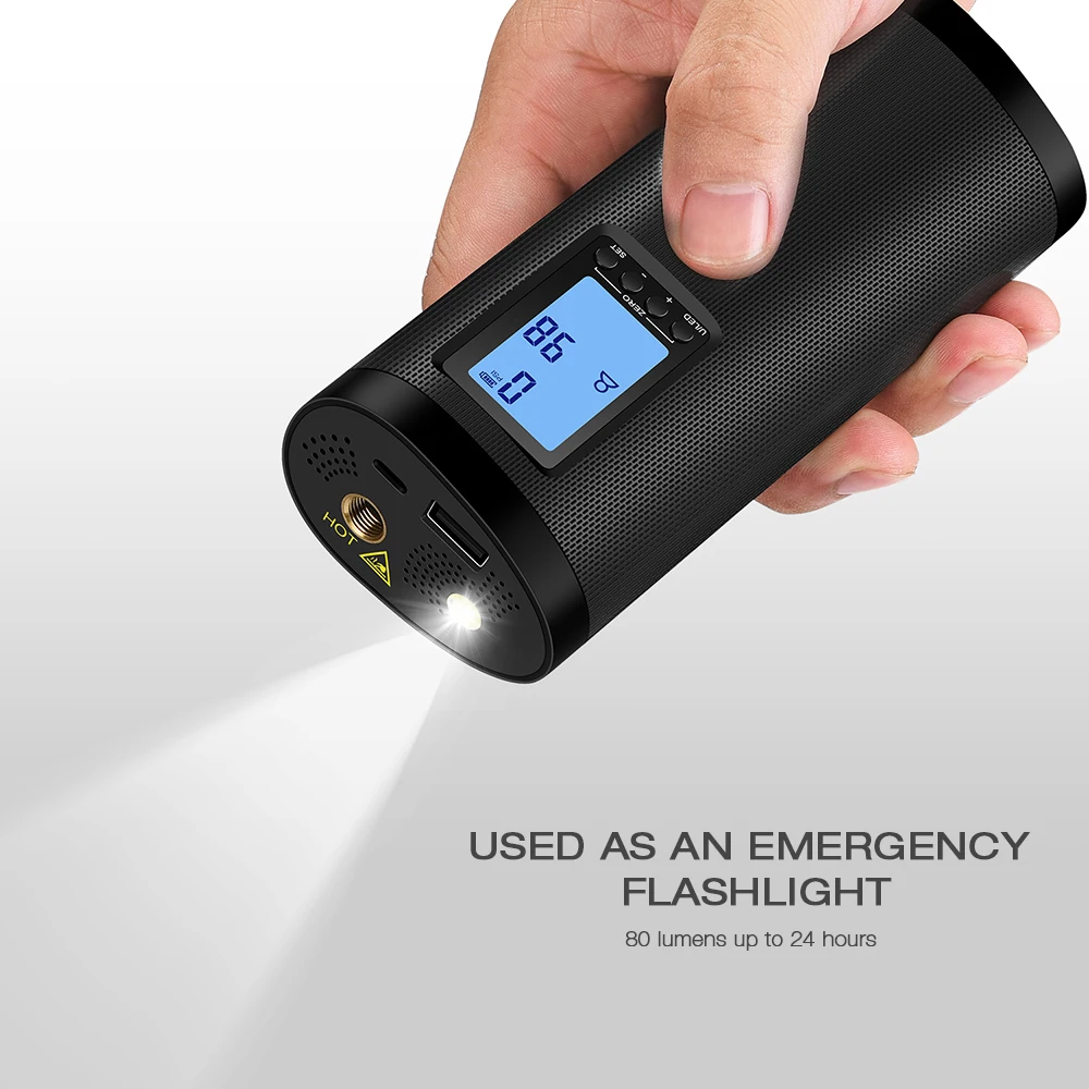  Mini Inflador de coche bomba de carga USB bicicleta compresor de aire portátil eléctrico inflable b