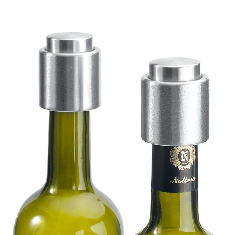 

Creative Wine Stopper Crystal Wine Champagne Bottle Stopper Vacuum Sealed Bottle Stoppers Fresh-keeping Push-type Vacuum Stopper