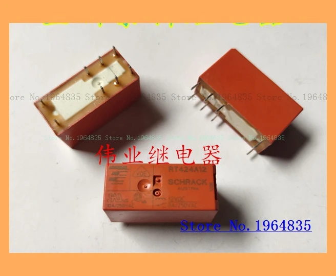 

RT424A12 12VDC 8A 8