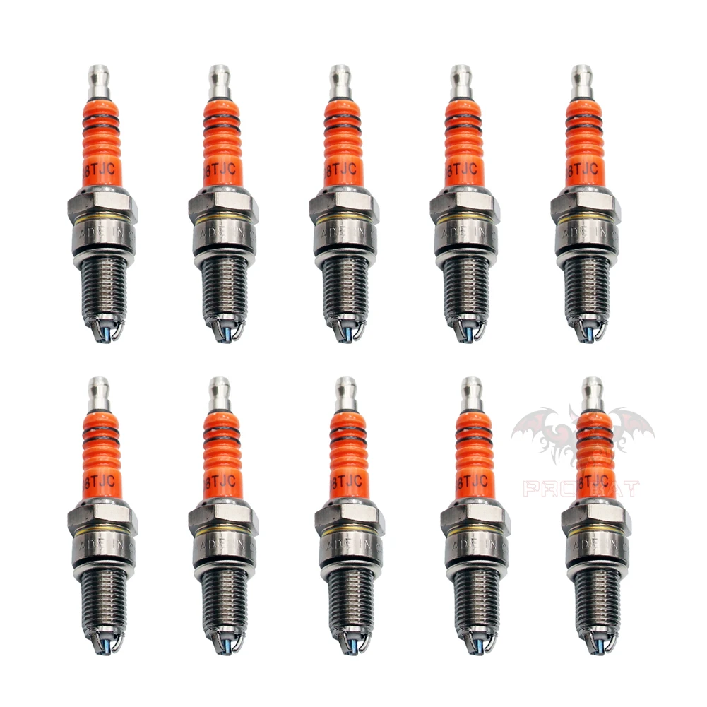 Свеча зажигания с 3 электродами 10 x D8TC D8TJC 12 мм CG125 150 175 200 JH125 JH145 GS125 QM125 CB250RS XL250 SR125 WY125 HJ125 Новинка