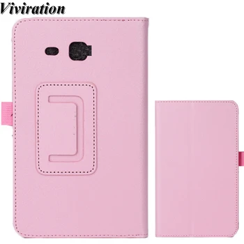 

PU Leather Smart Tablet Cover For Samsung Galaxy Tab A A6 7.0 Inch 2016 SM-T285 T280 Vogue Prink Netbook Accessories Smart Case