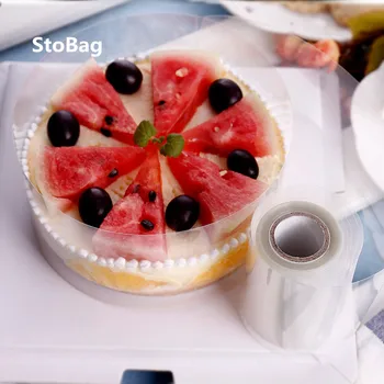 

StoBag 10cm Length DIY Transparent Mousse Cake Packaging Rim Baby Birthday Party DIY Handmade Cake Decorating Tools Wedding