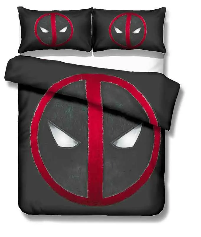 5 3D Anime Bedding Set Bed Linens Duvet Covers Pillowcases Suicide Squad Comforter Bedding Sets Bedclothes Bed linen - Цвет: 5
