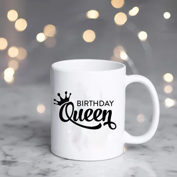 

Happy Birthday Coffee Mug cup 16th 18th 21st 25th 30th 35th 40th 50th 60th 70th 80th 90th Party Decoration present gift