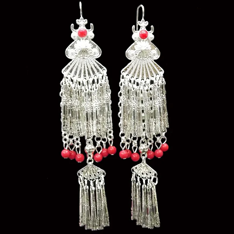 

2019 new creative exaggerated fringed female earrings bohemian girl woman jewelry pusheen bijuteria jhumka wholesale